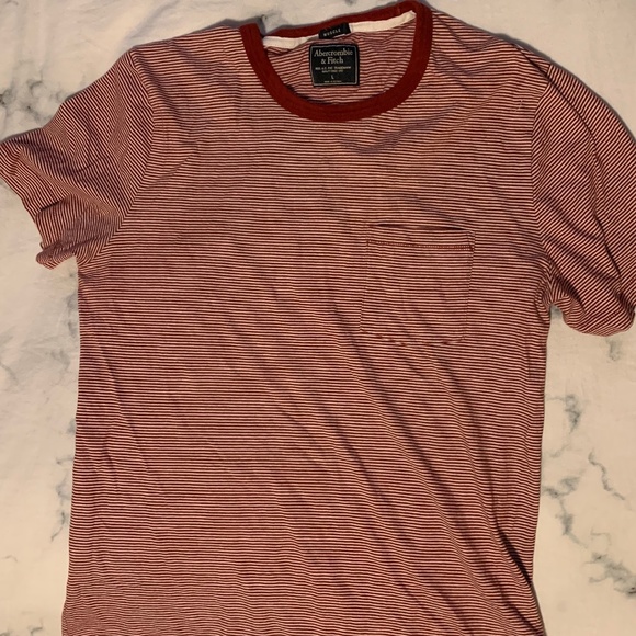 Abercrombie & Fitch Other - Abercrombie Striped Red and White T-Shirt